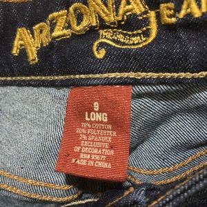 Dark wash Arizona jeans